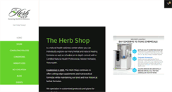 Desktop Screenshot of herbshopcincy.com