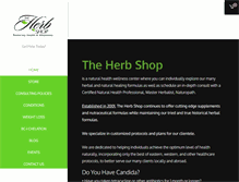 Tablet Screenshot of herbshopcincy.com